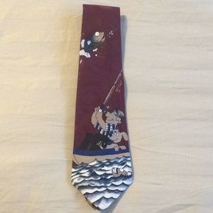 Gone Fishing 🎣 tie.  NOVELTIES